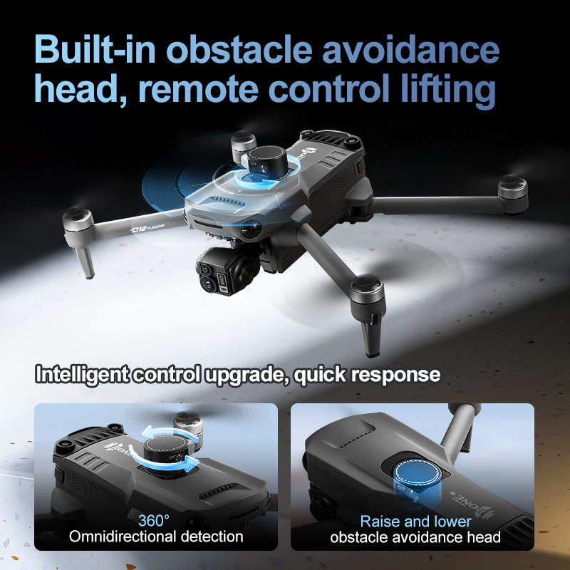 8K 3 Axis Gimbal Brushless 7.2 - Drone Camera Night Vision ulasan dan harga