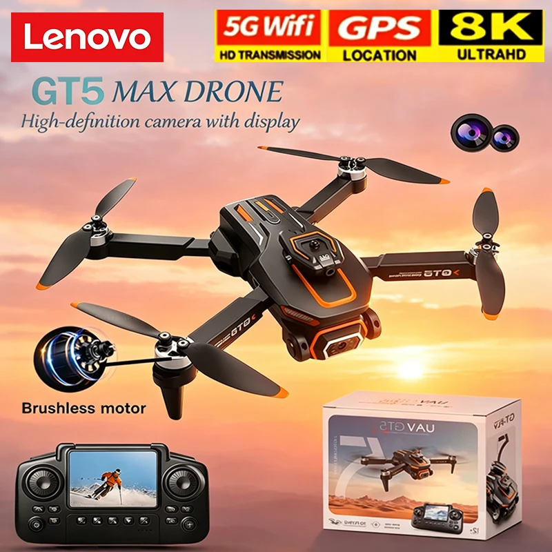 Lenovo GT5 8K HD Optical Flow  - Drone Camera Wide Angle ulasan dan harga