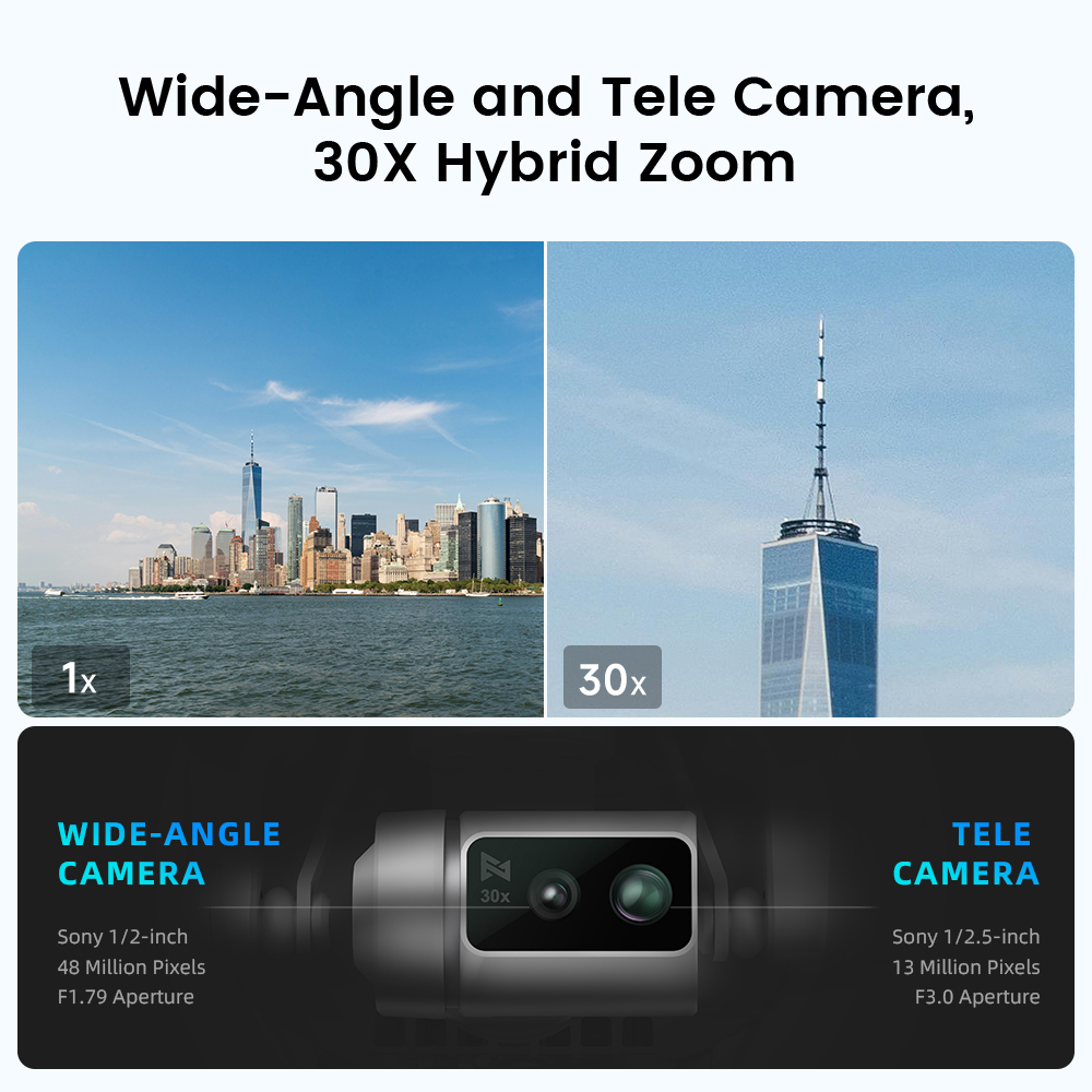 FIMI X8 Tele Max new drone Wid - Drone Camera Thermal ulasan dan harga