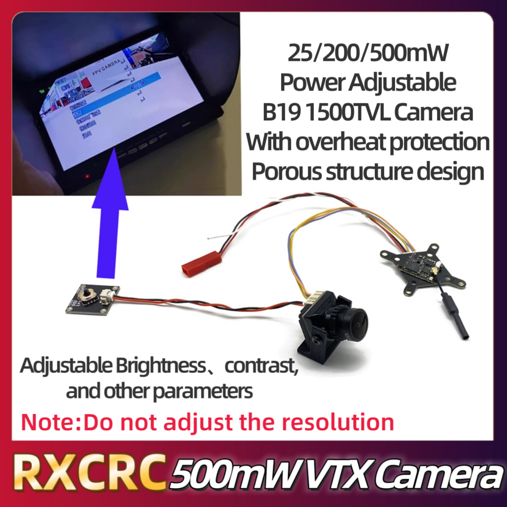 RXCRC FPV 5.8G Module 48CH 500 - Drone Camera Lens ulasan dan harga