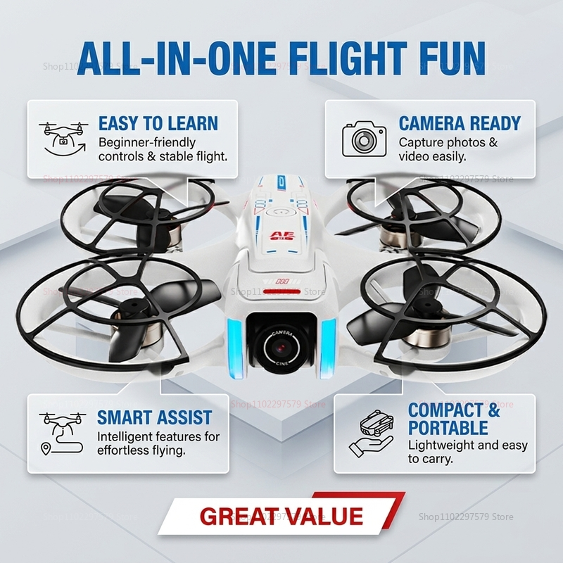Introduction Drone GPS 8K Prof - Drone Camera Mount ulasan dan harga