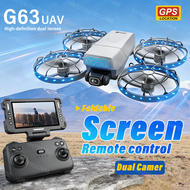 New G63 RC Drone 8K 5G 2.4G GP - Drone Camera Vlog ulasan dan harga