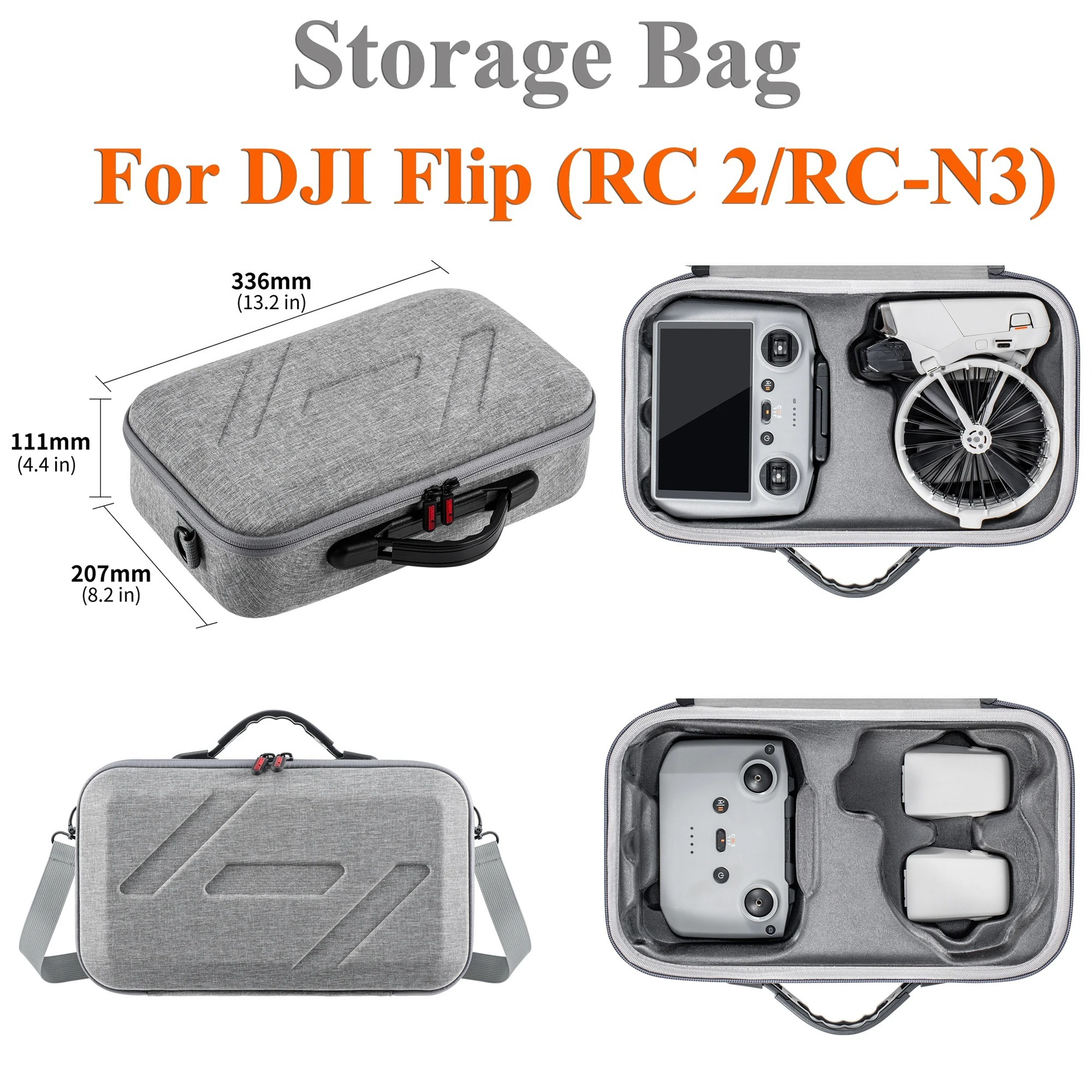 Carrying Case For DJI Flip All - Drone Camera Vlog ulasan dan harga