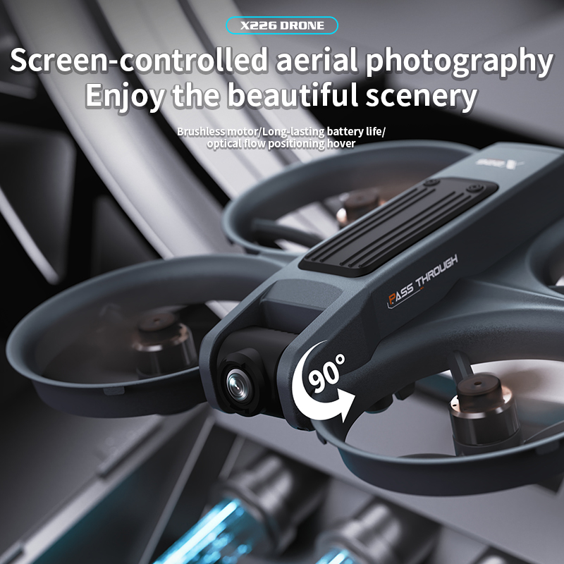 NEW X226 RC Drone 2.4G 5G WIFI - Drone Camera Wide Angle ulasan dan harga
