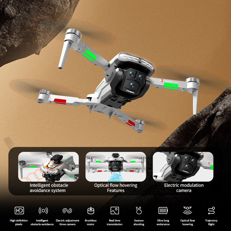 M3 Professional Drone 4K HD Ae - Drone Camera Professional ulasan dan harga
