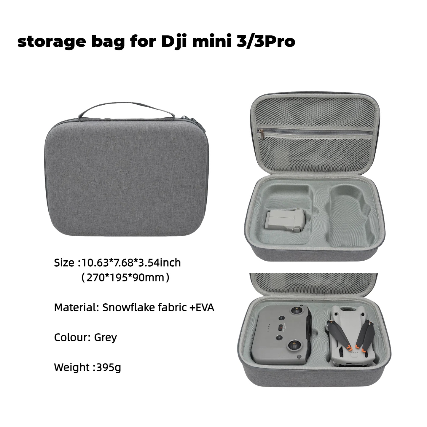 Hard EVA Drone Bag For DJI Min - Drone Camera Case ulasan dan harga