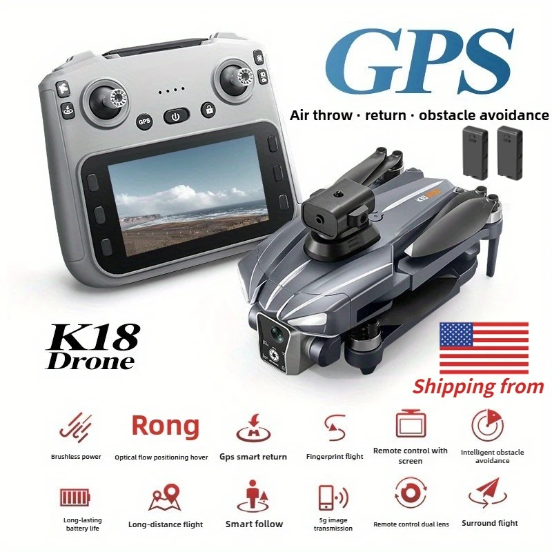 K18MAX 5G GPS Folding Drone, 8 - Drone Camera Mount ulasan dan harga