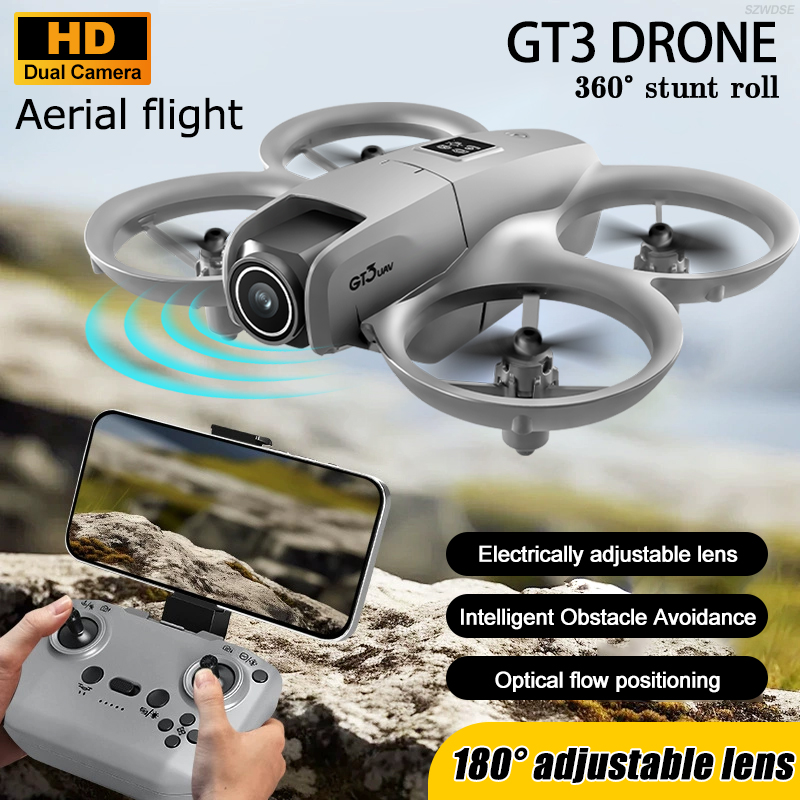 New GT3 Mini RC Drone 8K 5G Ae - Drone Camera Mount ulasan dan harga
