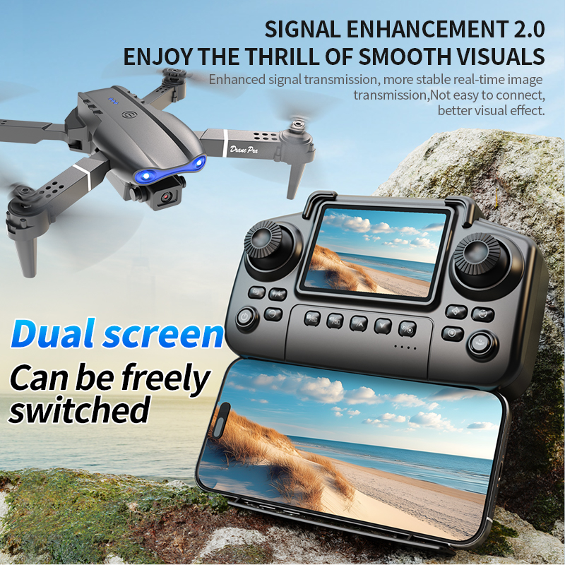 E99 PRO Drone Screen Control A - Drone Camera Mount ulasan dan harga