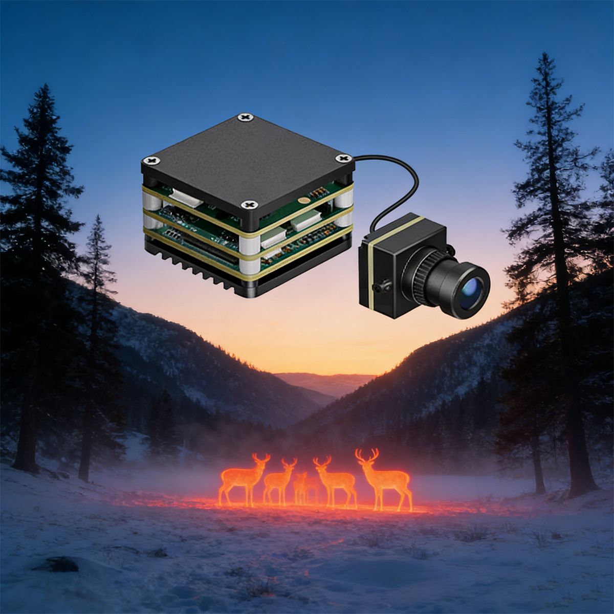 2026 New AI VisionCube S AI Ca - Drone Camera Thermal ulasan dan harga