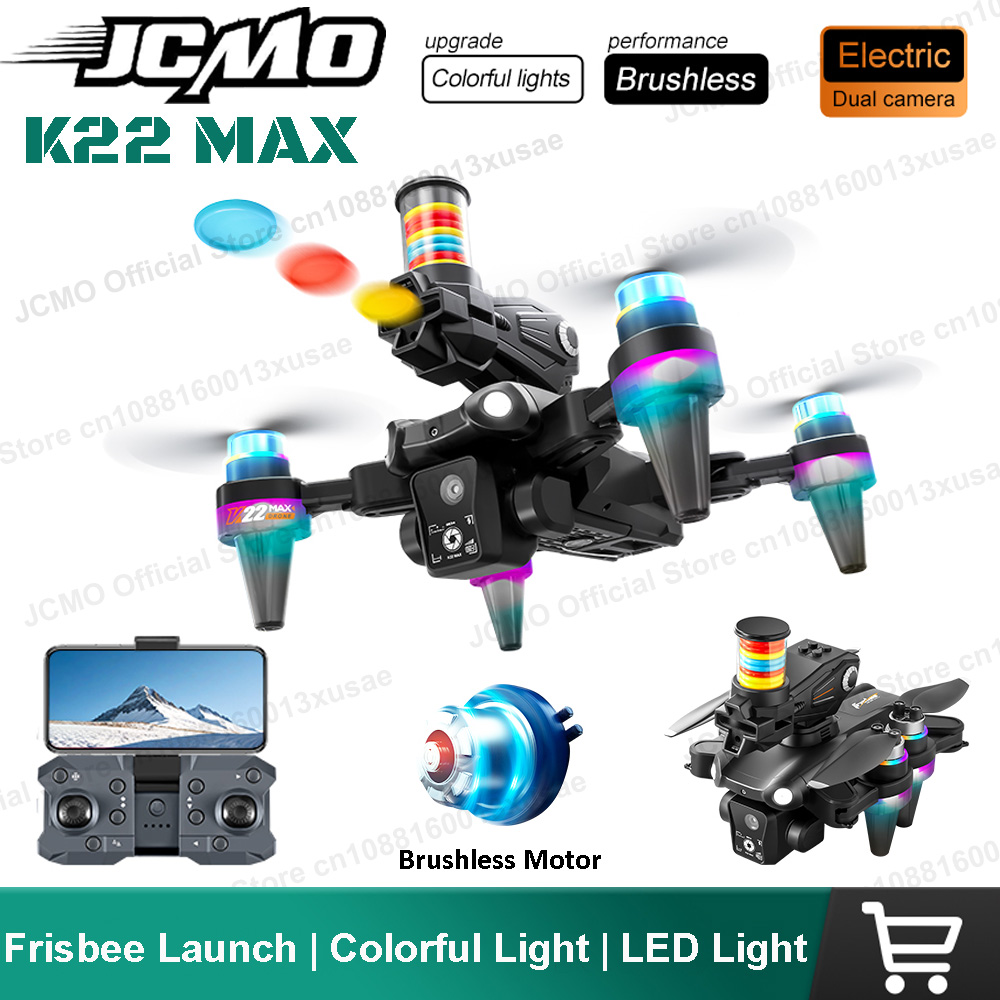JCMO K22 MAX Frisbee Launch Dr - Drone Camera Professional ulasan dan harga